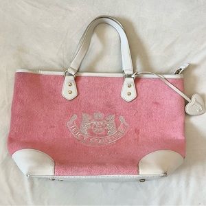 VTG Juicy Couture Terry Tote Bag